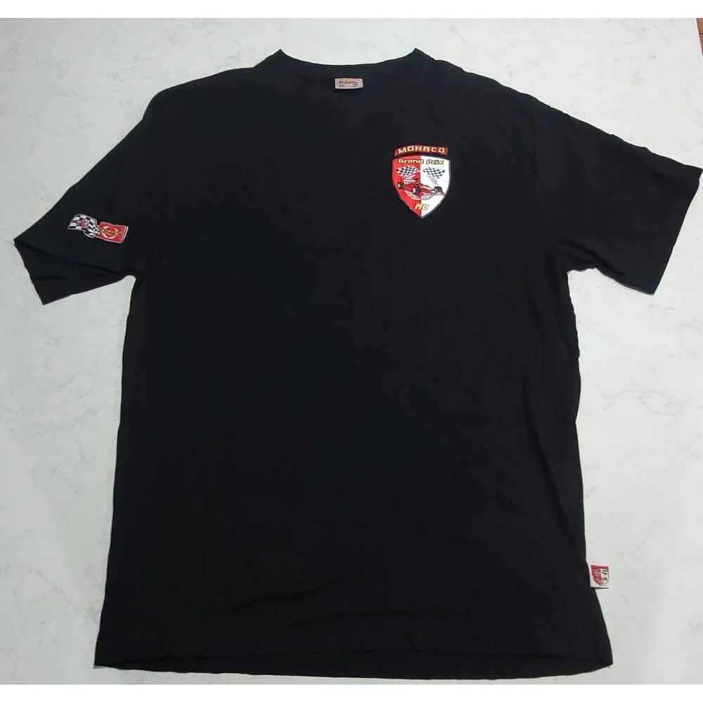 VTG MONACO Grand Prix Official F1 Racing Black T European Size 3XL France EUC - Picture 2 of 10